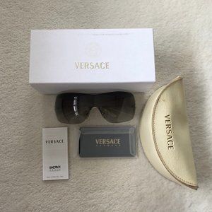 Versace 2054 White Sunglasses - w/ Case & Accs.